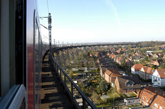 Hochbrücke Rendsburg. Tirsdag 10. april 2007, Rendsburg