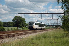 DSB MQ 4912 + 4112. Fredag 10. juni 2011, Ejby