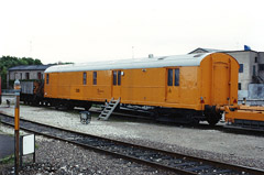 DSB Tjenestevogn 80 86 980 0 239-7. Lørdag 11. juni 1988, Nykøbing F.