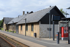 Årslev station, sporside