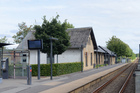 Årslev station, sporside