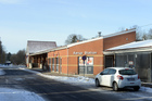 Aarup station, gadeside