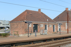 Hedehusene station, retiradebygning