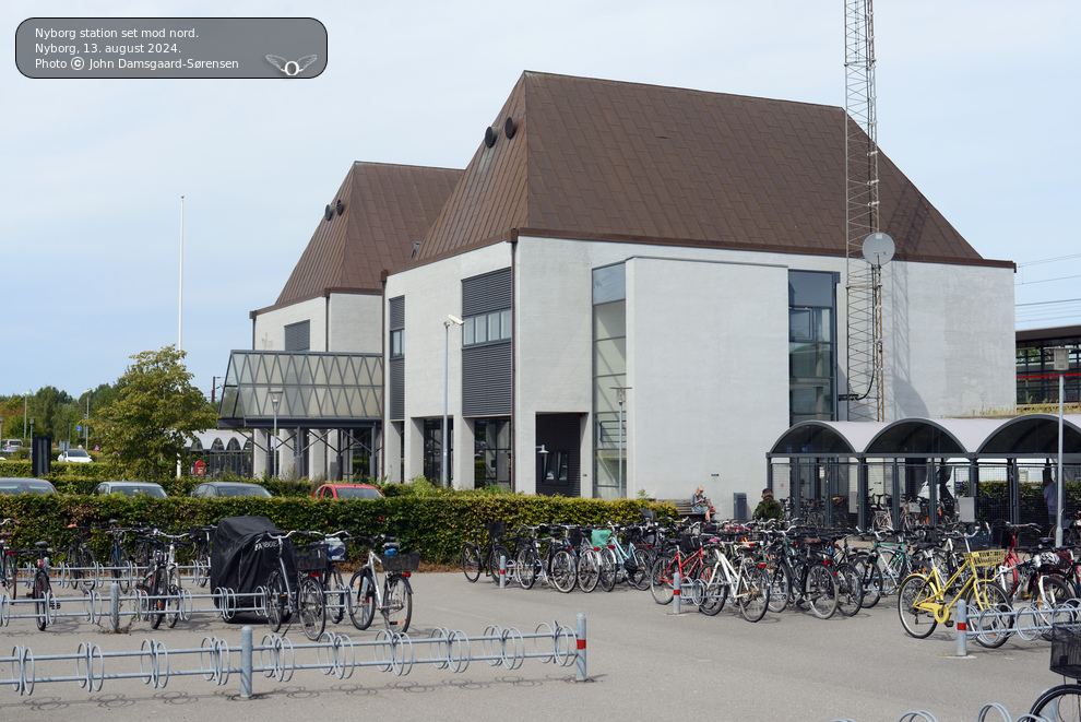 Nyborg ny station, gadeside