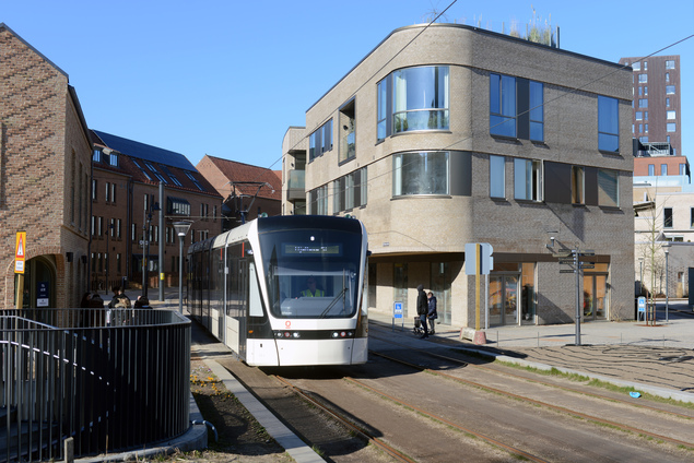 Odense Letbane Togsæt 13 7 På Testkørsel 19 Marts 2022 Odense Foto Railoramadk 