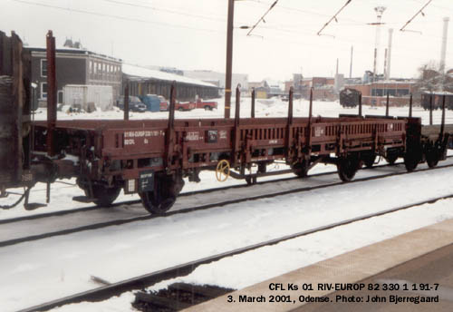 CFL Ks 01 82 330 1 191-7, Odense 3. Marts 2001